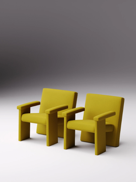 AGETTI - Fabric easy chair with armrests by La Cividina - view 3